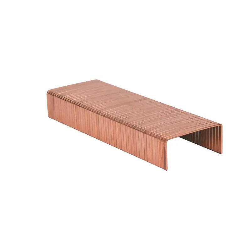 Manual carton top box closing stapler