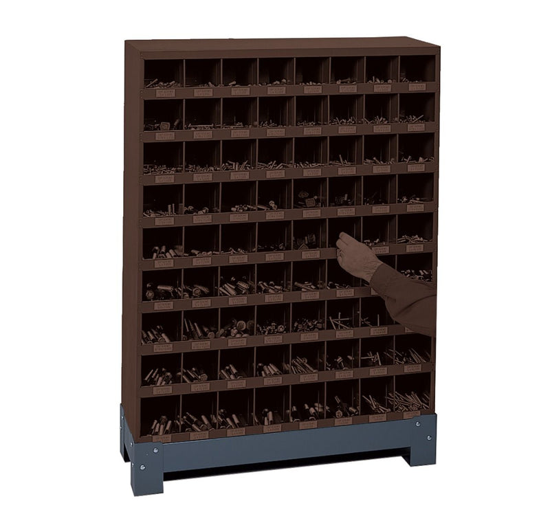 Pigeon Hole Storage Bins  Get Me Packaging Base Unit 865 x 305 x 1067 