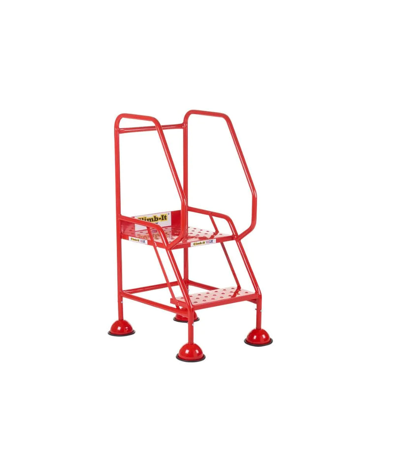 Climb-It UK Domed Feet Steps - Red  Get Me Packaging   