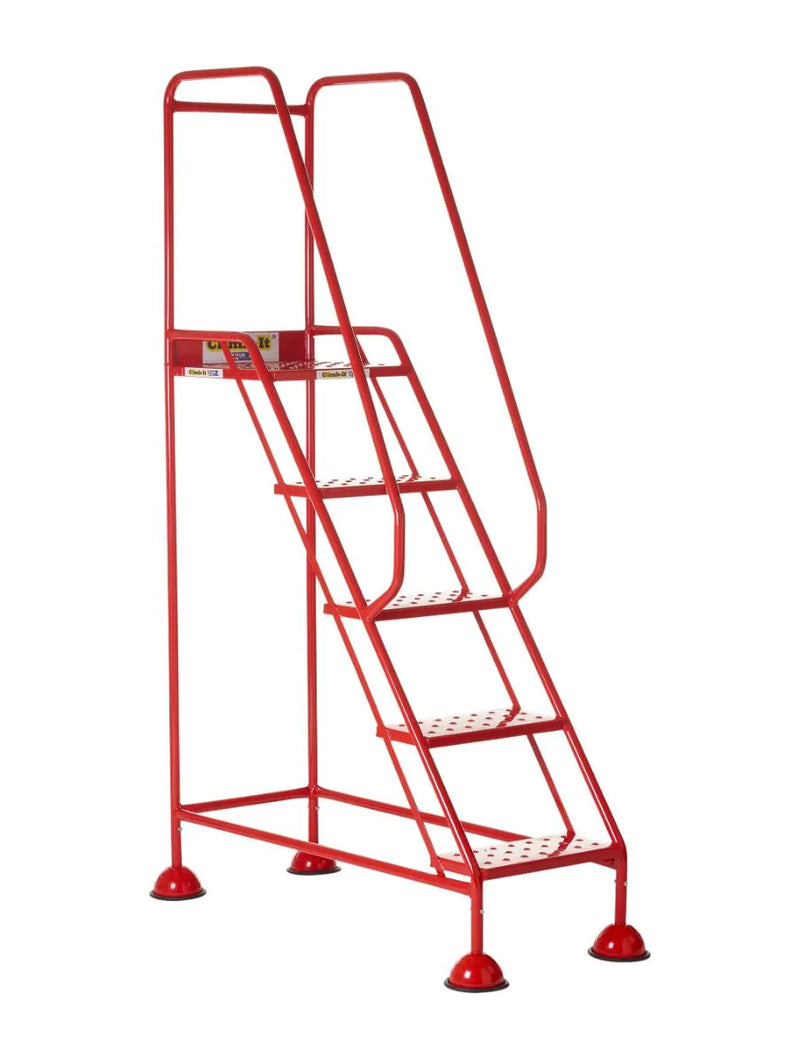 Climb-It UK Domed Feet Steps - Red  Get Me Packaging   