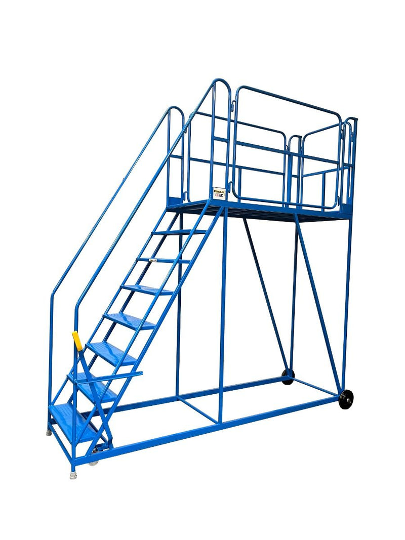 Climb-It UK Work Platforms - 1800mm Platform  Get Me Packaging Blue 8 