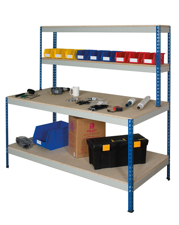 Rivet Full Undershelf Workstations  Get Me Packaging   