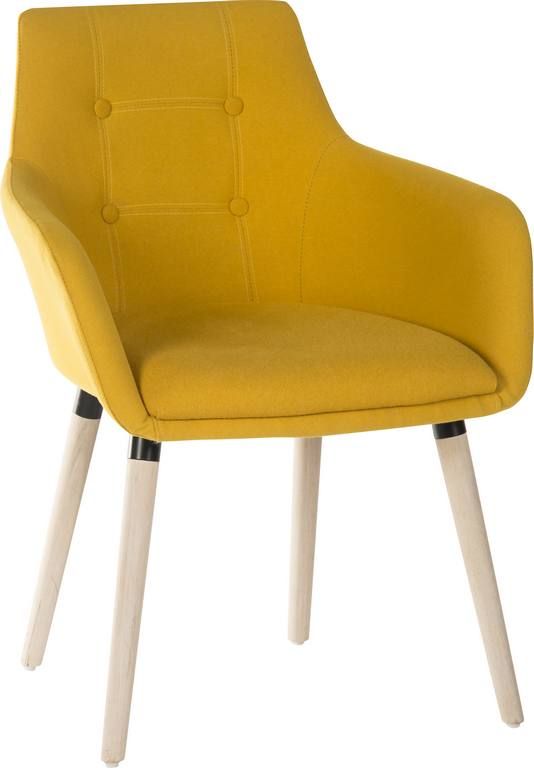 4 Legged Reception Chair  Get Me Packaging Yellow  