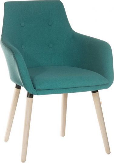 4 Legged Reception Chair  Get Me Packaging Teal  