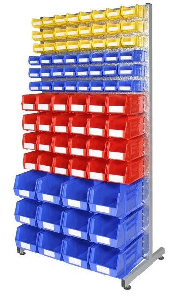 Bin Racks  Get Me Packaging Extension Double Sided 48xBin1 48xBin2 48xBin3 24xBin4