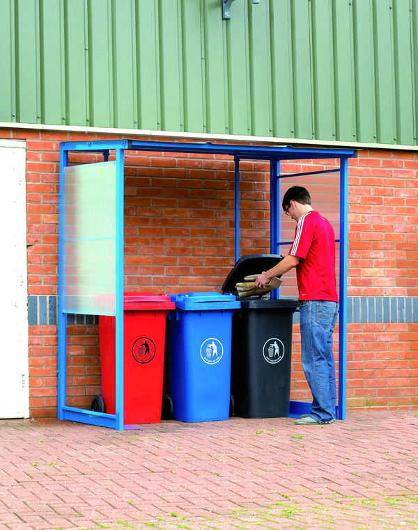 Wheeled Bin Shelter  Get Me Packaging   