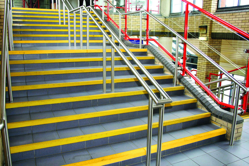 COBAGRiP Safety Flooring  Get Me Packaging Yellow COBAGRiP Stair Nosing 55 x 1000 x 55