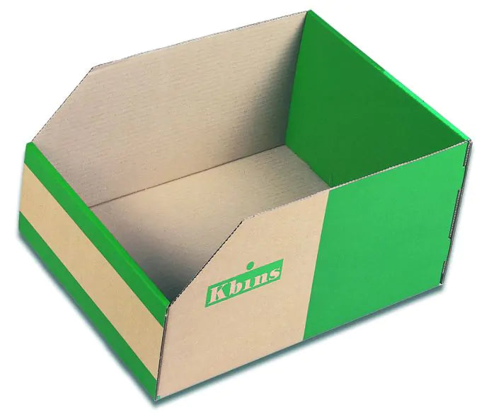 Kbins - Corrugated Cardboard Storage Bins (200mm High)  Get Me Packaging   