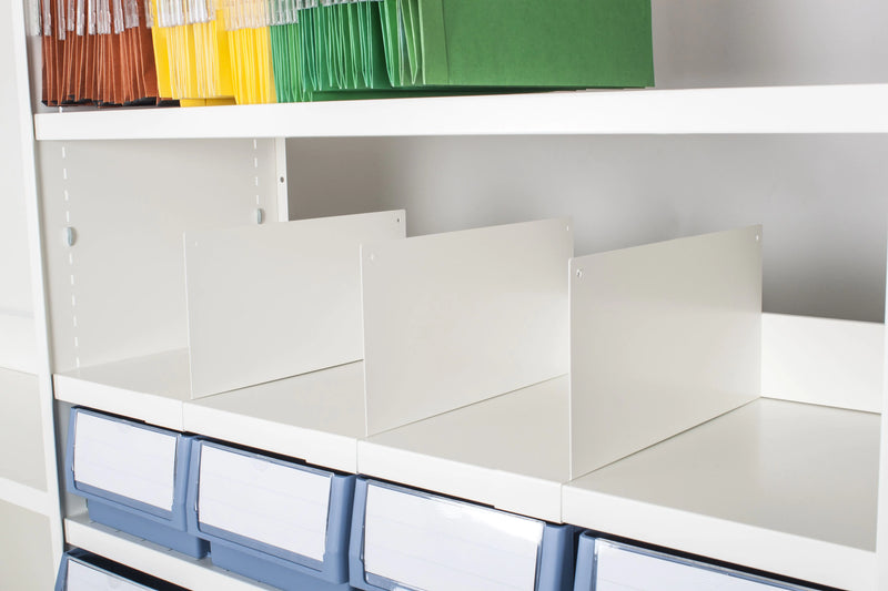 Freestanding Dividers for Delta Plus Shelving  Get Me Packaging   