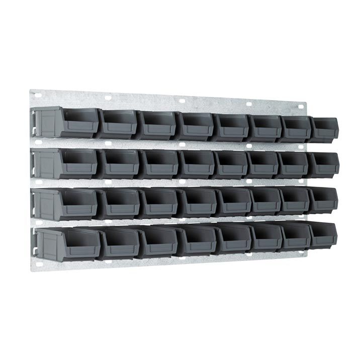 Louvre Panel Wall Units  Get Me Packaging 32 x XL2 Containers 438 x 914 