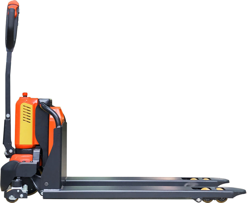 VULCAN Fully Powered Pallet Truck with Lithium Battery  Get Me Packaging 1200 540 1150