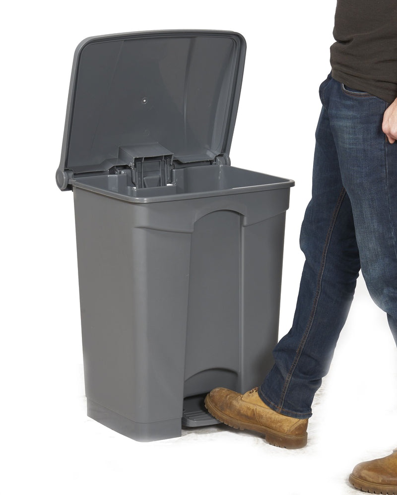 Premium Pedal Bins  Get Me Packaging 68 Grey 
