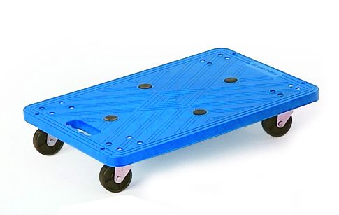 Mini Plastic Platform Dolly  Get Me Packaging Blue 600 x 400 x 110 