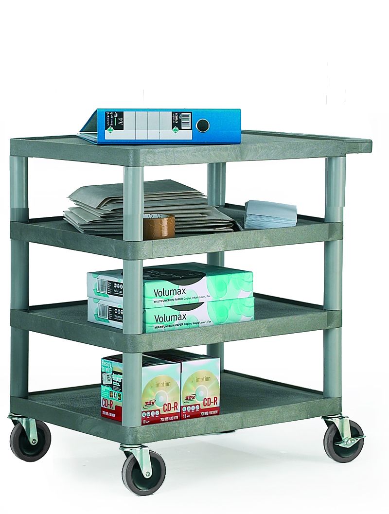 Proplaz Superstrength Shelf Trolleys  Get Me Packaging 4 610 x 458 x 915 