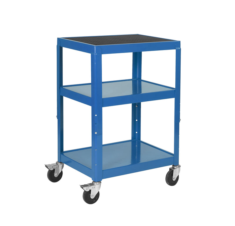 Adjustable Height Trolleys  Get Me Packaging Blue  