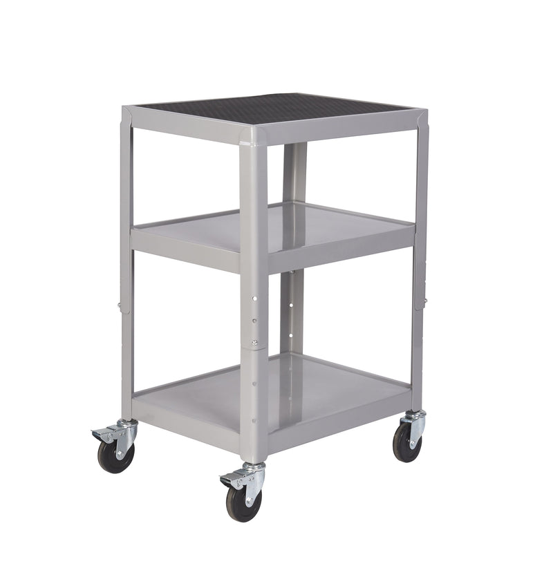 Adjustable Height Trolleys  Get Me Packaging Grey  