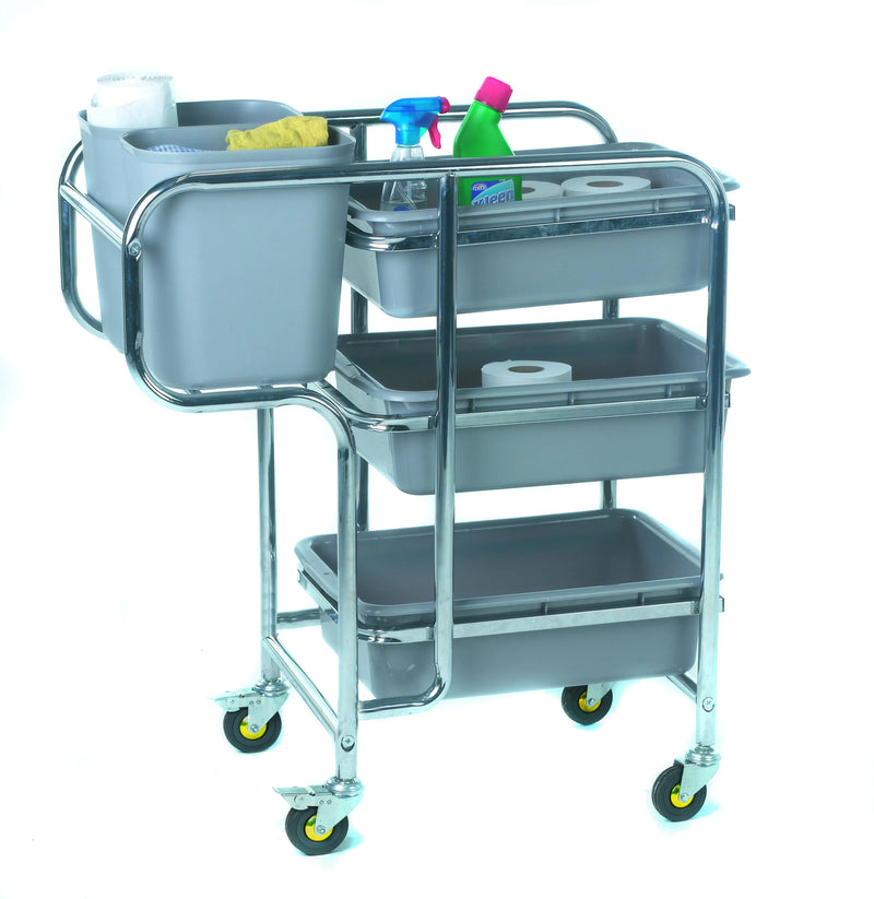 Collector Janitorial Trolley  Get Me Packaging   