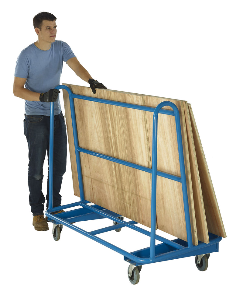 Heavy Duty Board Trolley  Get Me Packaging 1500 x 700 x 1205 125 