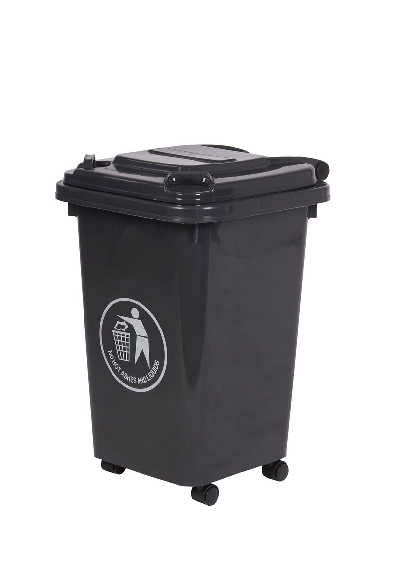 Wheeled Bin - 30 & 50 Litre  Get Me Packaging 30 Dark Grey 