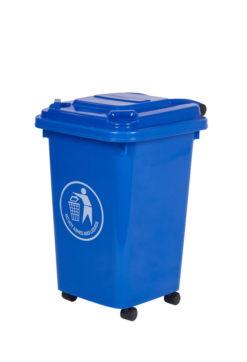 Wheeled Bin - 30 & 50 Litre  Get Me Packaging 30 Blue 