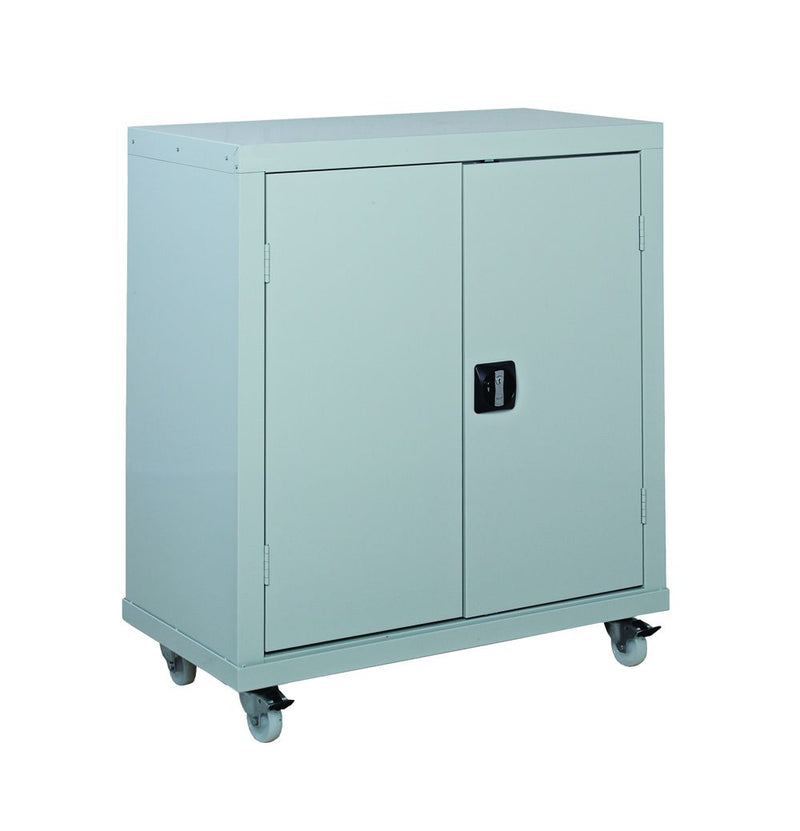 Mobile Workplace Cupboards  Get Me Packaging Cupboard Blue 1040 x 900 x 460