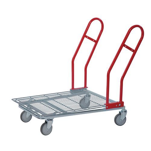 Nesting Stock Trolleys  Get Me Packaging Mesh Base 850 x 540/600 1170 x 700 x 980