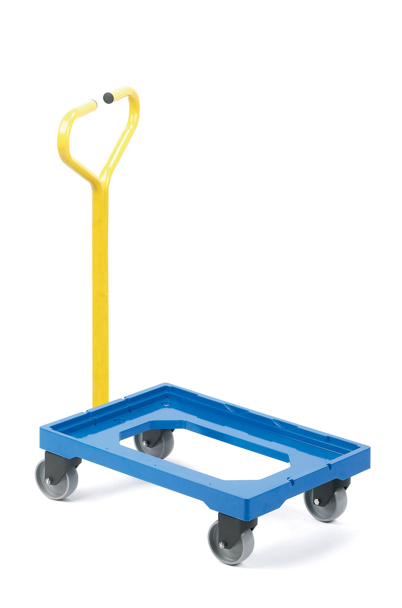 Plastic Dolly  Get Me Packaging Dolly with handle 610 x 400 x 930 