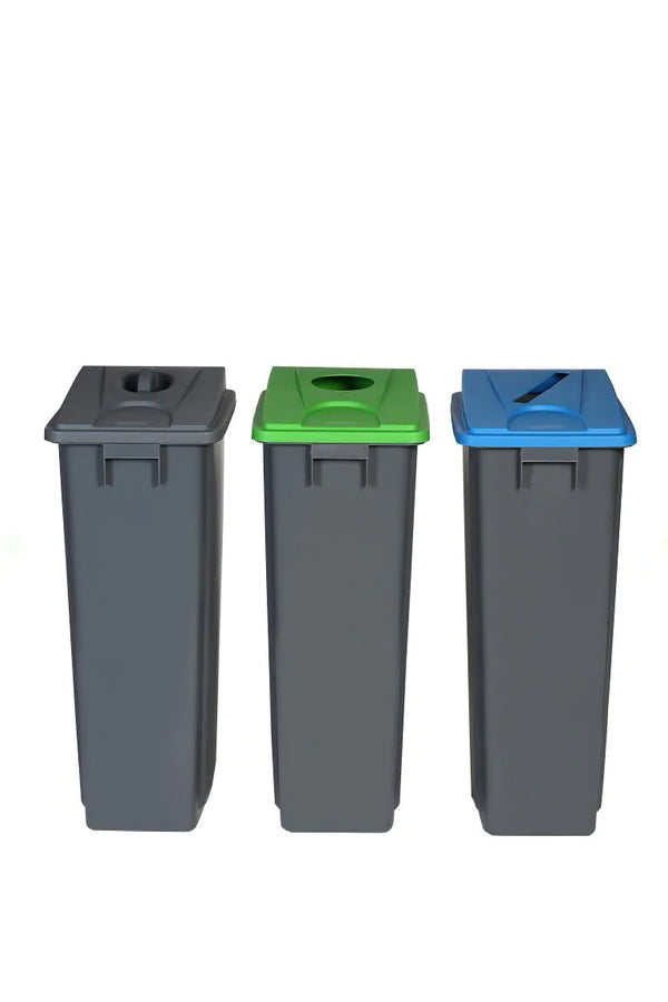 Recycling Waste Bins with Lid Options  Get Me Packaging   