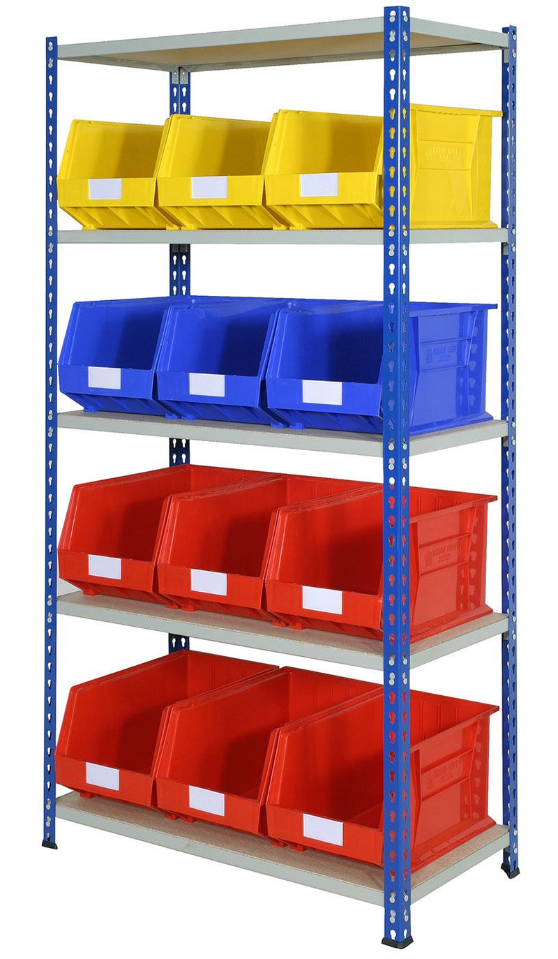 Plastic Bin Shelving  Get Me Packaging 12 x ARTB50  