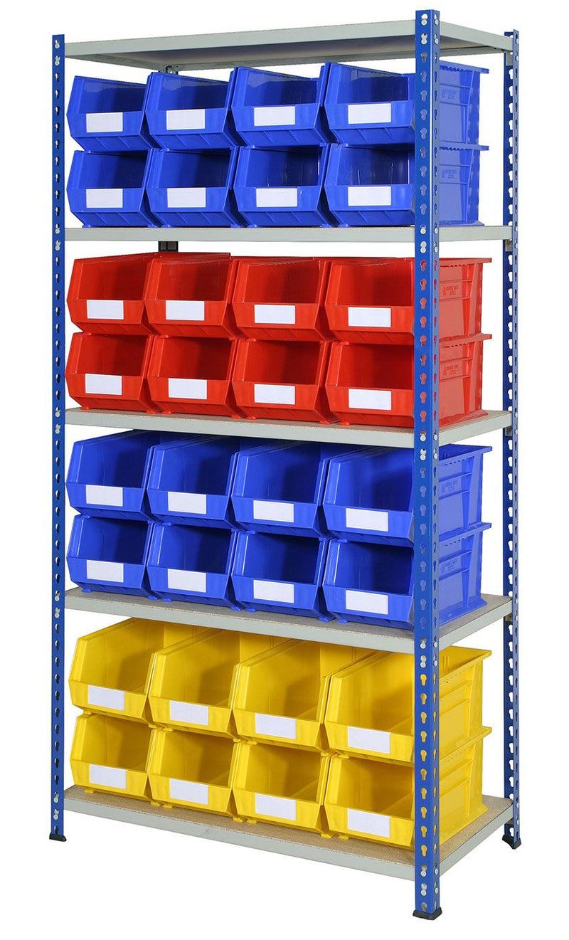 Plastic Bin Shelving  Get Me Packaging 32 x ARTB40  