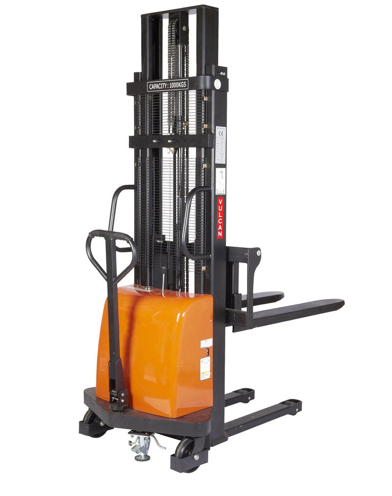 VULCAN Semi Electric Stackers  Get Me Packaging 1600  