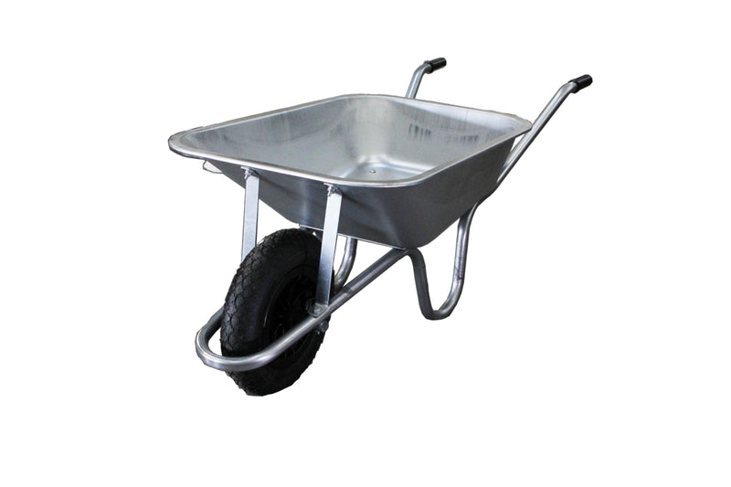 Galvanised & Steel Pan Wheelbarrows  Get Me Packaging Galvanised  