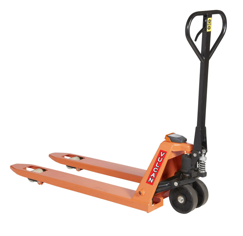 VULCAN Weigh Scale Pallet Truck  Get Me Packaging   