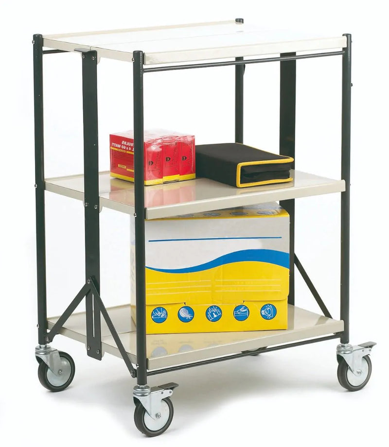 Steel Folding Trolley  Get Me Packaging   