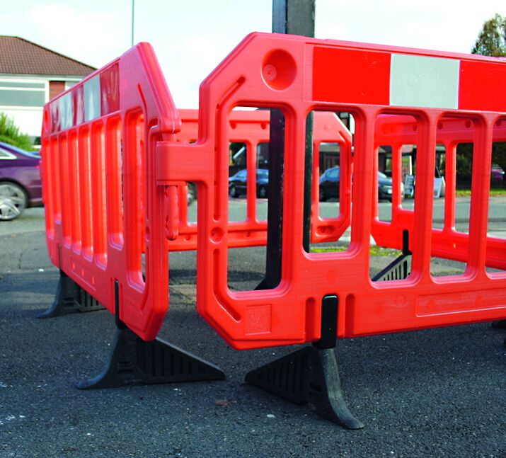 Traffic Line - Blow Moulded Barriers  Get Me Packaging   