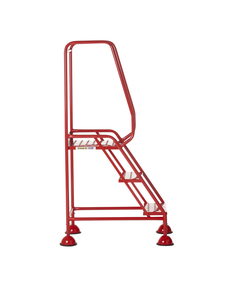 Climb-It UK Domed Feet Steps - Red  Get Me Packaging   