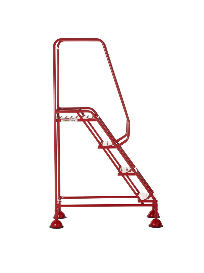 Climb-It UK Domed Feet Steps - Red  Get Me Packaging   