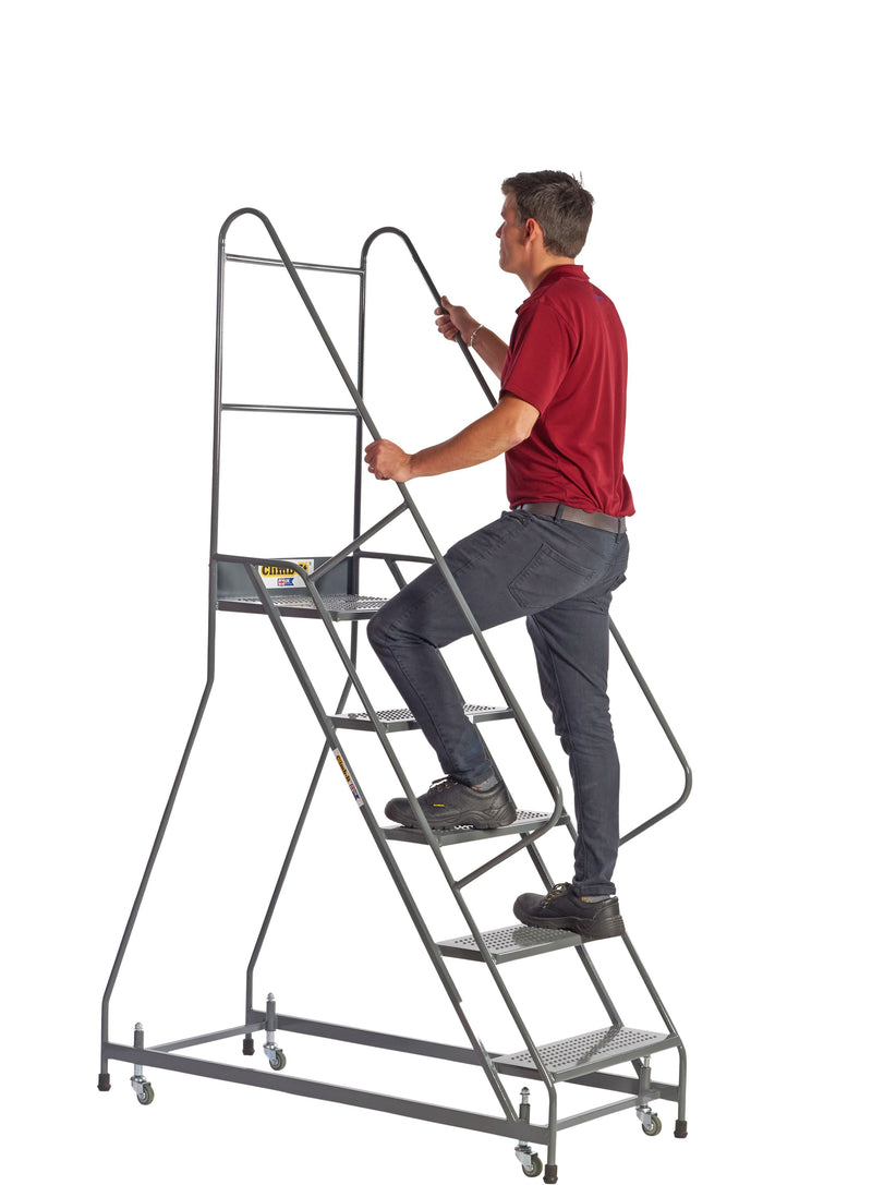 Climb-It UK Spring Load Steps  Get Me Packaging Grey 2 