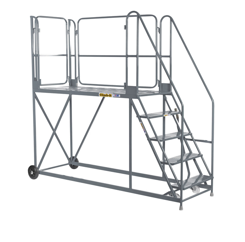 Climb-It UK Work Platforms - 1800mm Platform  Get Me Packaging Grey 3 