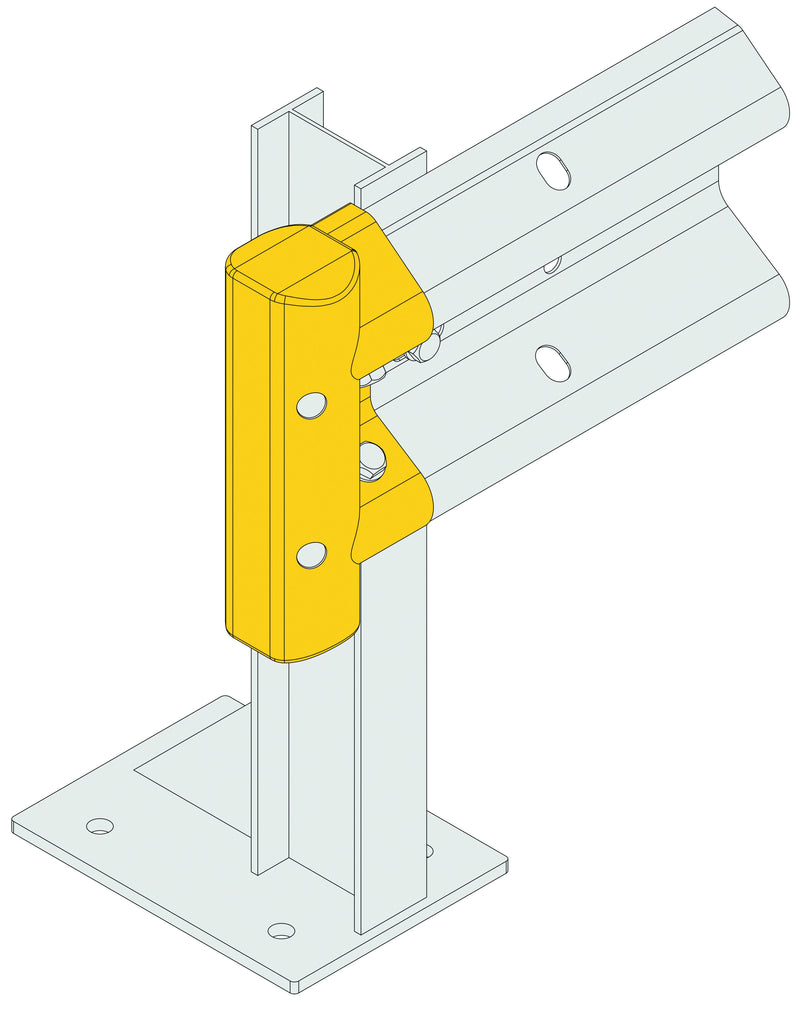 Brandsafe Armco Pedestrian Safety End  Get Me Packaging   