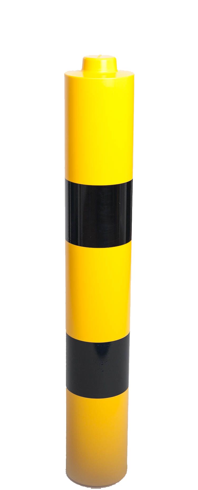 Bollard Sleeves  Get Me Packaging 105mm Yellow with 180mm Black Strip 