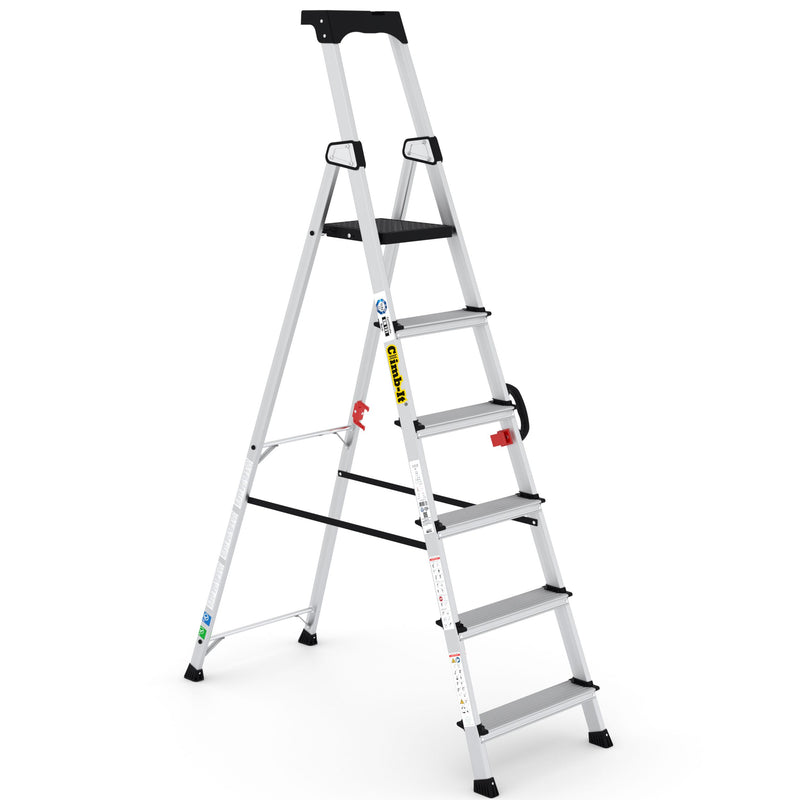 Climb-It Professional Stepladders with Carry Handle  Get Me Packaging 6  