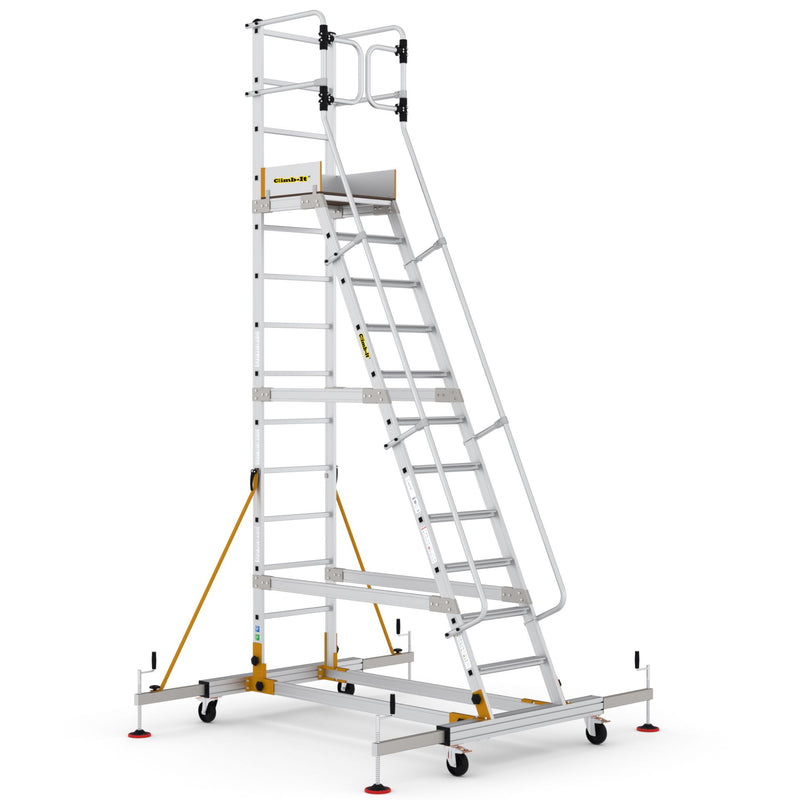 Climb-It Mobile Steps with Safety Gate  Get Me Packaging 12  