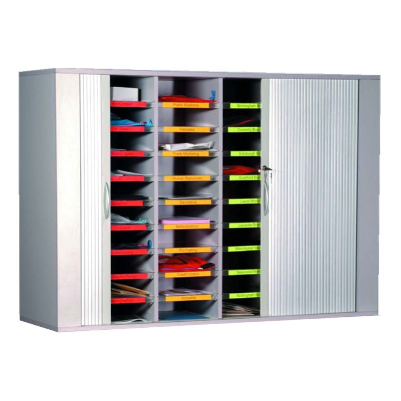 Clearview Sort Units  Get Me Packaging Clearview Sorting Unit with Tambour Doors  