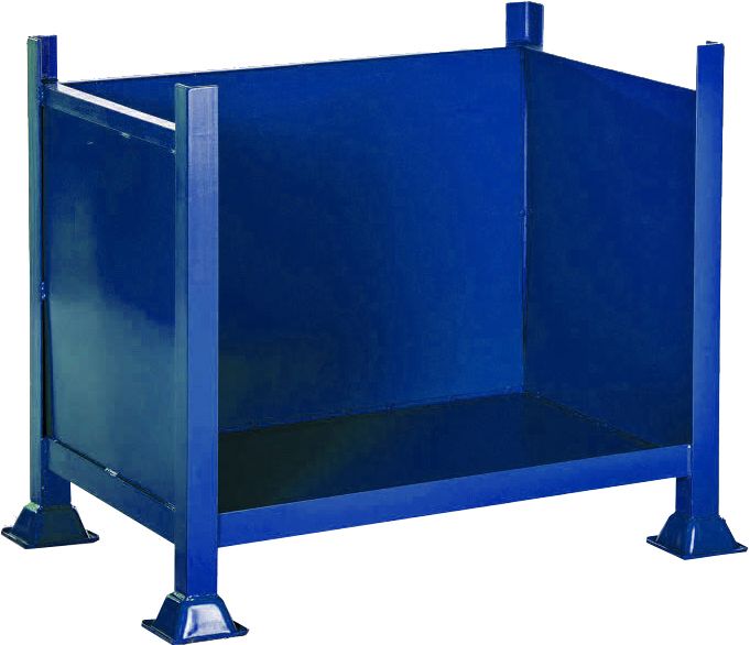 Stackable Pallets - Open Front Pallets  Get Me Packaging 500 1220 x 915 x 610 Blue