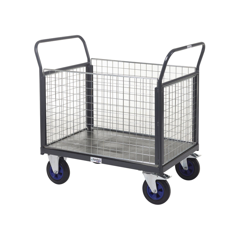 Apollo UK Platform Trucks - Mesh Ends & Sides  Get Me Packaging 1000 x 700 Double Mesh End & 2 Mesh Sides 