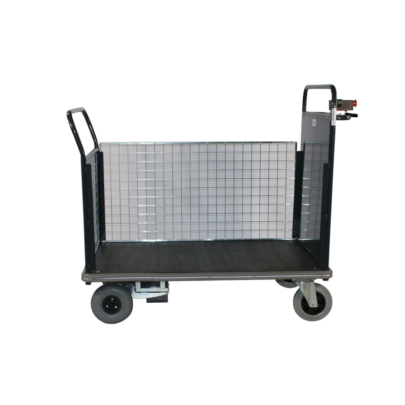 Apollo UK Powered Platform Trucks - Mesh End & Sides  Get Me Packaging   