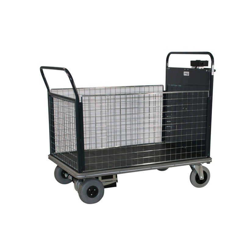 Apollo UK Powered Platform Trucks - Mesh End & Sides  Get Me Packaging   