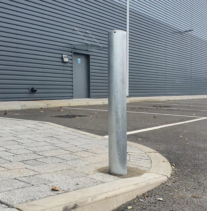 Galvanised Heavy Duty Bollards  Get Me Packaging   