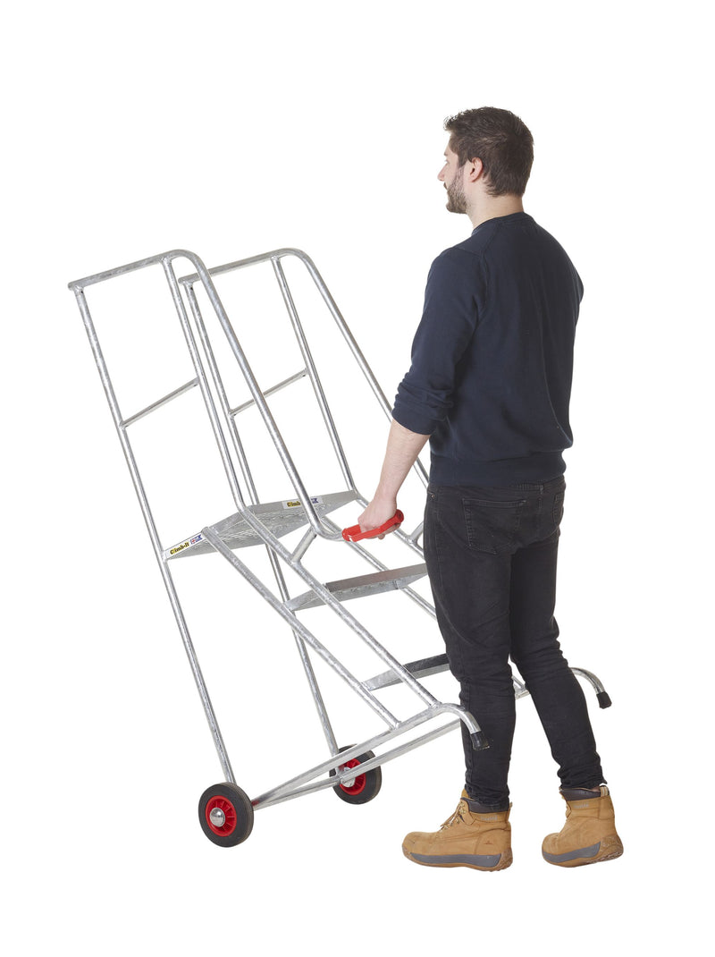 Climb-It UK Loading Steps  Get Me Packaging Galvanised 3 